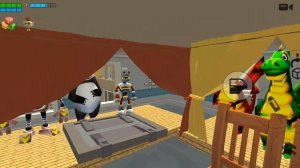 Я построил 5 ночей с ботами 3 бнаф 3