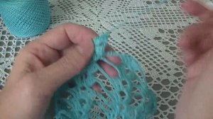 Квадратная салфетка с ананасами.Часть 3.