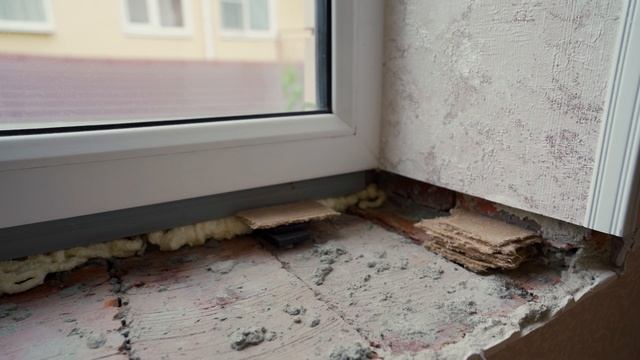 Замер и монтаж подоконника из искусственного камня - Everest Sill смотреть онлайн