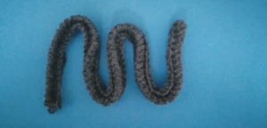 Шнурок-элемент ирландского кружева