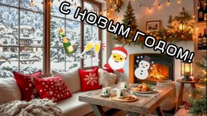 ❄☕❄Приятная рождественская джазовая музыка в уютной зимней кофейне❄ ☕❄️ Расслабляющая атмосфера.❄☕❄