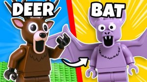 Лего Распаковка минифигурок LEGO 99 ночей в лесу