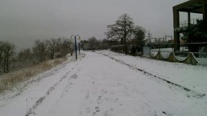 Первый снег! В городе Ейске!