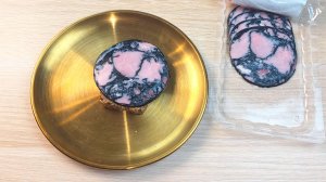 КОЛБАСА С ДРЕВЕСНЫМ УГЛЕМ И КРАБ РОЛЛ - ОБЗОР!