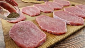 Вкусно, сочно! Мясо в духовке, праздничный рецепт! Самый простой рецепт.