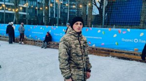 зима на зимнем спорте