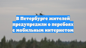 В Петербурге жителей предупредили о перебоях с мобильным интернетом