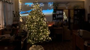 Новогодняя эстетика в кабинете