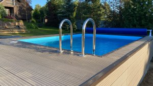 Пластиковый бассейн 4*3*1,5 м под ключ