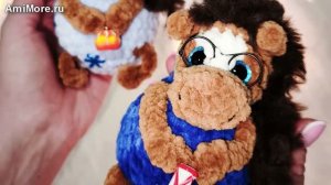 Амигуруми: схема Лошадка в новогодней игрушке | Игрушки вязаные крючком