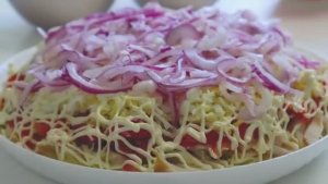 САЛАТ "Розовый Фламинго" / УЖ ОЧЕНЬ ВКУСНЫЙ САЛАТ!