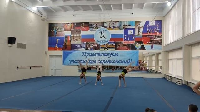 ТР 8-15 лет, Распутина Варвара - Бумбуль Варвара - Романенко Таисия, КРОО ФСА, Темповое упражнение