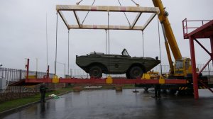 Реэкспозиция машины-амфибии МАВ (ГАЗ-46), Музей Отечественной военной истории,  декабрь 2025