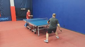 отбор Чирков А. (748) - Нарушев В. (462) 13.12 турнир по настольному теннису ТТМаршал