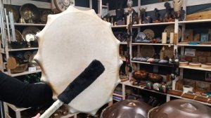 Бубен Siberian Shaman 50х40см / тюнгур / дюнгюр / shamanic.moscow