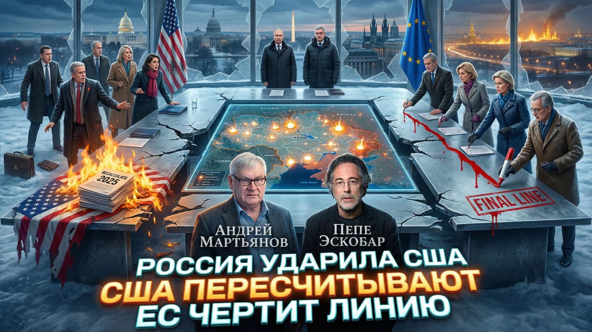 🤝 Мартьянов и Эскобар | Раскол Запада налицо: После ударов России США и ЕС выбрали разные пути