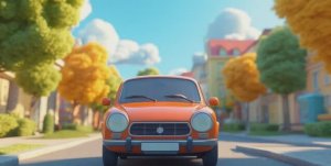 Моя любимая машинка мультик