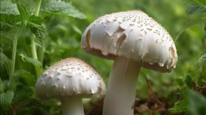 Первые всходы шампиньонов дома