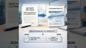 изменение НДС в договоре