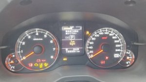 Приборка Субару GT TS