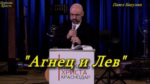 "Агнец и Лев" 14-12-2025 Павел Бакулин Церковь Христа Краснодар