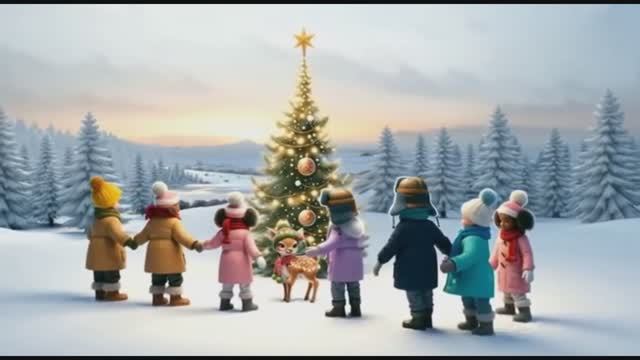 НОВЫЙ ГОД У ЖИВОТНЫХ! ПЕСЕНКА ДЛЯ МАЛЫШЕЙ