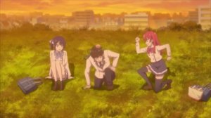 Юных школьниц расстроил украденный первый поцелуй) "Мои Dевушки-1"