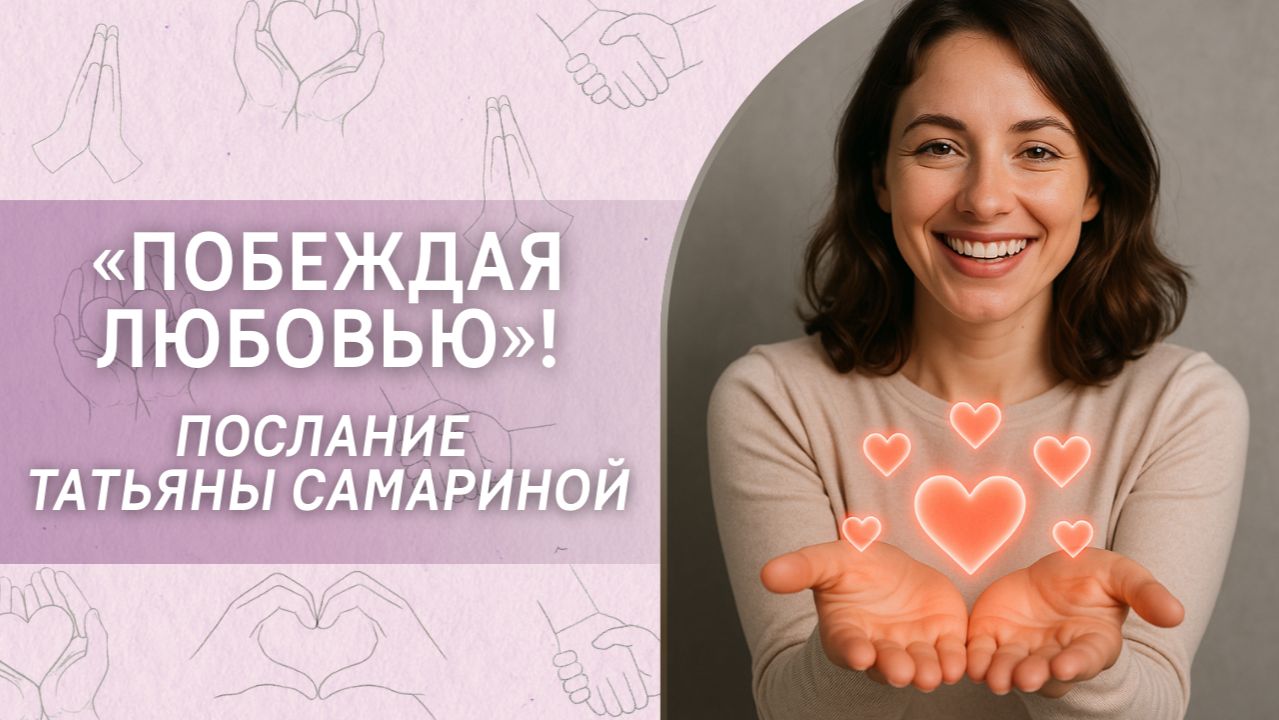 «Побеждая Любовью»! Послание Татьяны Самариной