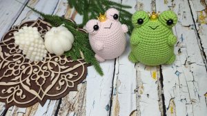 Влог №30. Много новых и готовых работ. Вязаные игрушки