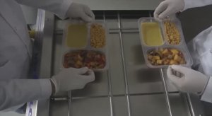 Упаковка комплексных готовых блюд на автоматических трейсилерах VOLVAC серии MASTER