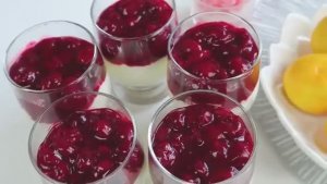 Шикарный, Ну Очень Простой и быстрый ТВОРОЖНЫЙ Десерт с вишней/ ЧИЗКЕЙК в стакане