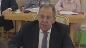 С.Лавров на 45-м заседании СГС по вопросу укрепления взаимодействия с партнерами из Африки