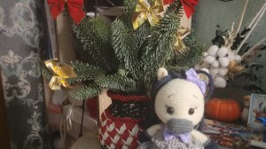 Отчет в марафоне Вязаный сюрприз!Челлендж 100 дней до Нового года 2 видео!Распаковка подарочка🤗