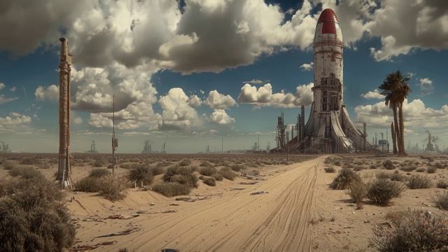 Ракета - Атмосферная музыка в стиле Fallout для сна и учёбы смотреть онлайн