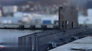 МО РФ показало кадры с подводной лодкой, которую противник вчера пытался атаковать в Новороссийске.