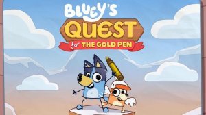 👨👩👧👦 Bluey's Quest for the Gold Pen — Полное прохождение игры  — Без комментариев 🔇