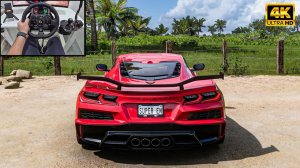 1200HP Chevrolet Corvette Z06 2023 - Forza Horizon 5 ｜ Logitech G923 Steering Wheel