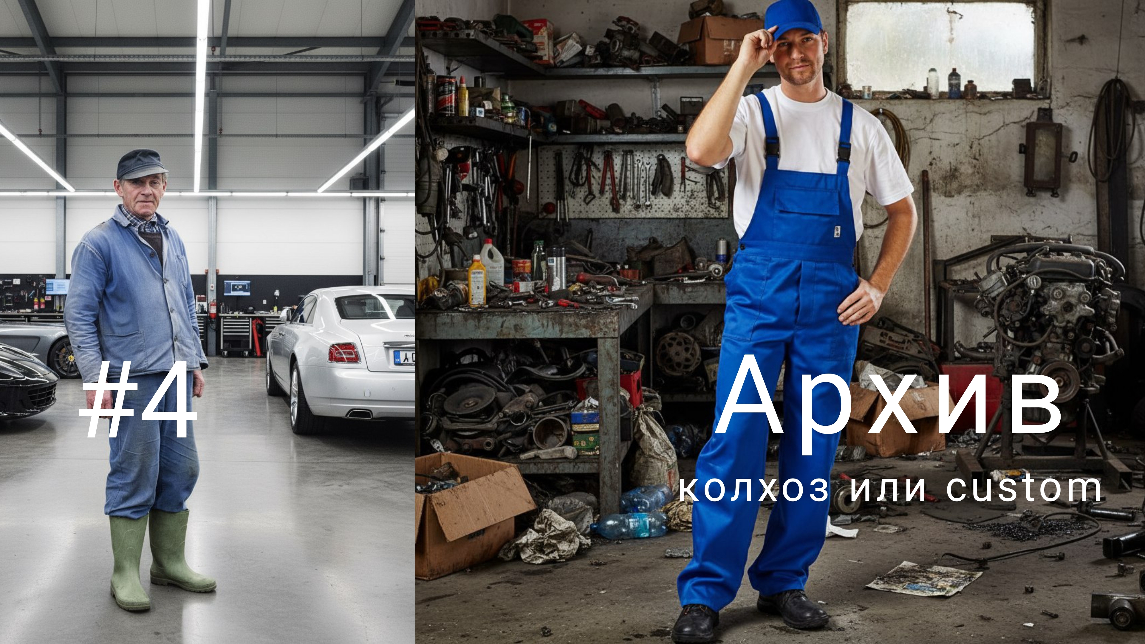 #4. Колхоз или custom.