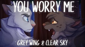 YOU WORRY ME [Crey Wing & Clear Sky|| PMV] (КОТЫ ВОИТЕЛИ АНИМАЦИЯ ПЕРЕЗАЛИВ)