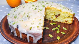 Восхитительный Манник с  глазурью.Праздничный.