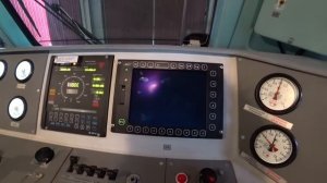 Обзор кабина 2 электровоза 3ЭС5к Ермак