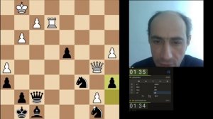 Это не зевок, это жертва! Очень бешенная партия