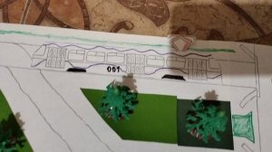 Что получилось в итоге?Депо с трамваями.