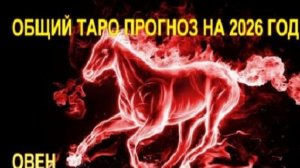 ОВЕН  ТАРО-ПРОГНОЗ НА 2026 ГОД