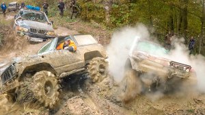 ПОСПОРИЛИ Subaru BMW X5 Nissan Patrol против Уазов и Джипов и Уаз Патриот