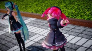 Miku Hatsune & Teto Kasane - Aimai na Mainichi 4K