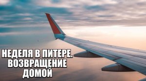 НЕДЕЛЯ В ПИТЕРЕ/САМОЛЕТ/ВОЗВРАЩЕНИЕ ДОМОЙ #тревелвлог #санктпетербург #обзор