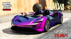 PROGEN LUIVA – САМЫЙ БЫСТРЫЙ СУПЕРКАР В GTA ONLINE