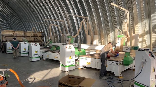 цех на woodtec Станки 1626 1515 смотреть онлайн