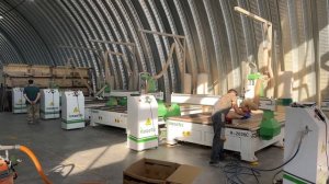 цех на woodtec Станки 1626 1515